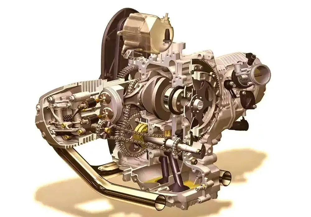 سیستم انتقال قدرت موتور سیکلت و سیستم تغییر دنده