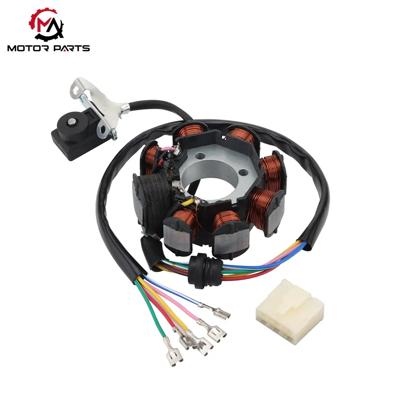 کویل استاتور 8 قطبی با خروجی بالا برای CG125