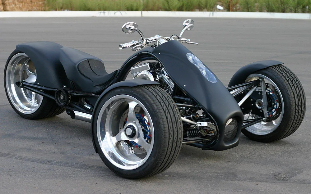 3 wheel motorbike