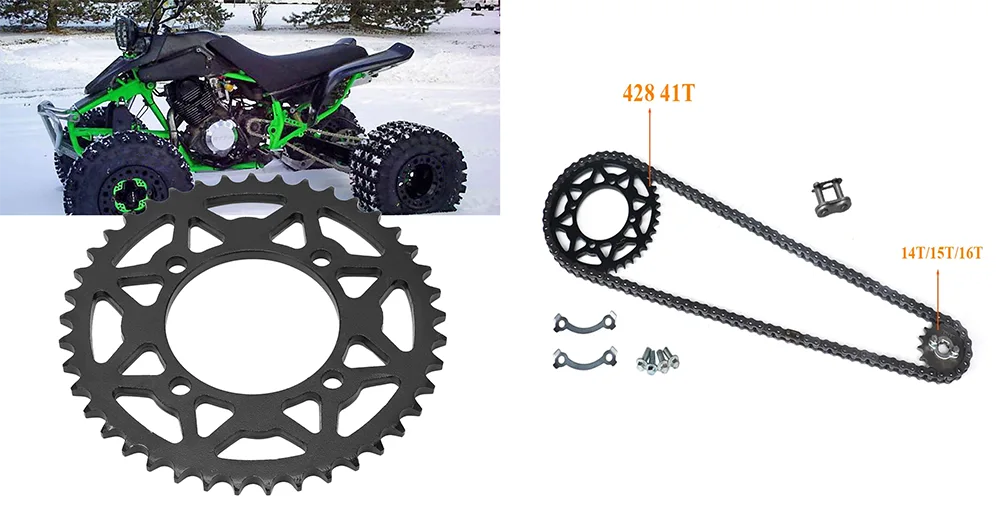 428-41T Motorcycle Sprocket