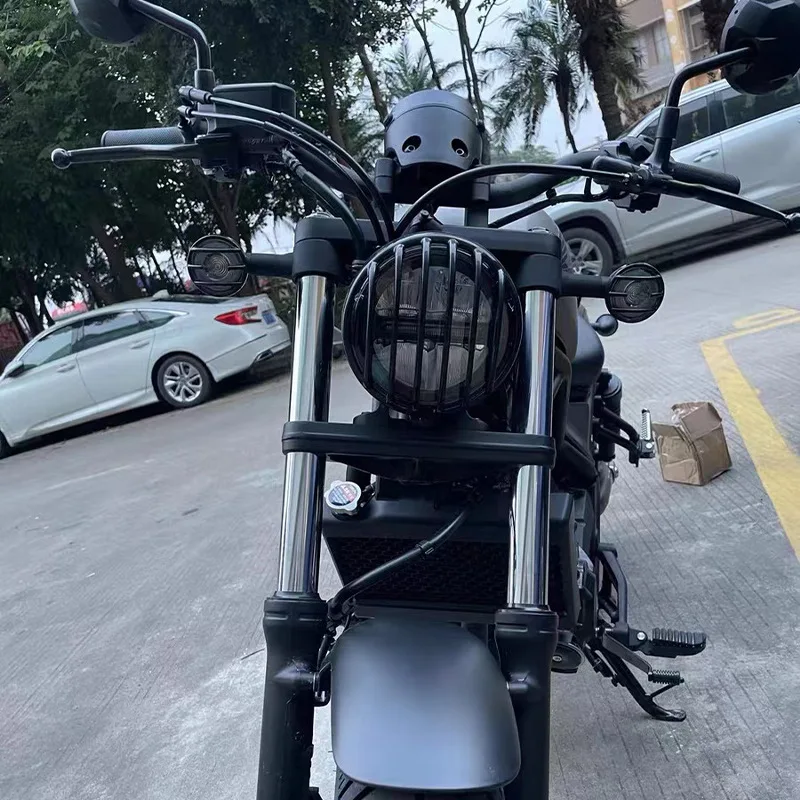 Honda CM300 Rebel Headlamp Grill Guard